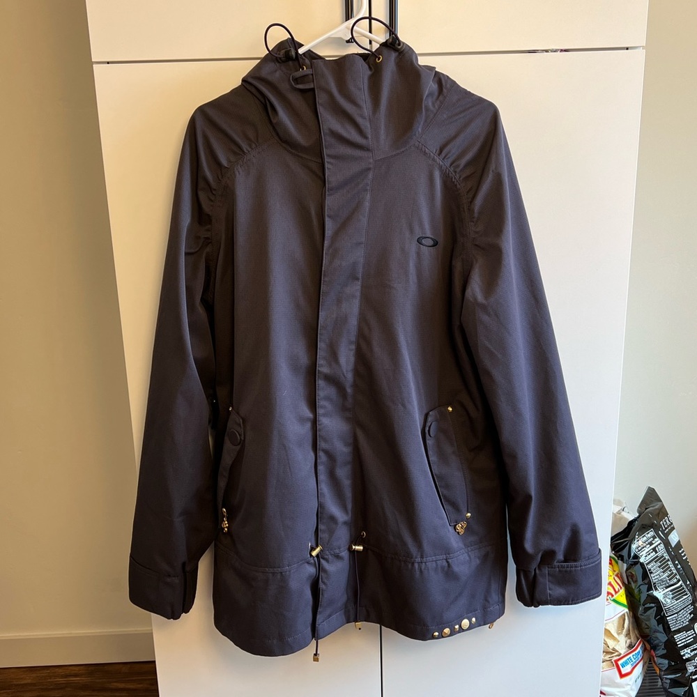 Women’s Oakley Gretchen Bleiler Purple Snow Jacket Long